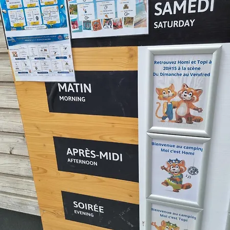 Kamp alanı Mobile 5 Etoiles 6 Personnes *